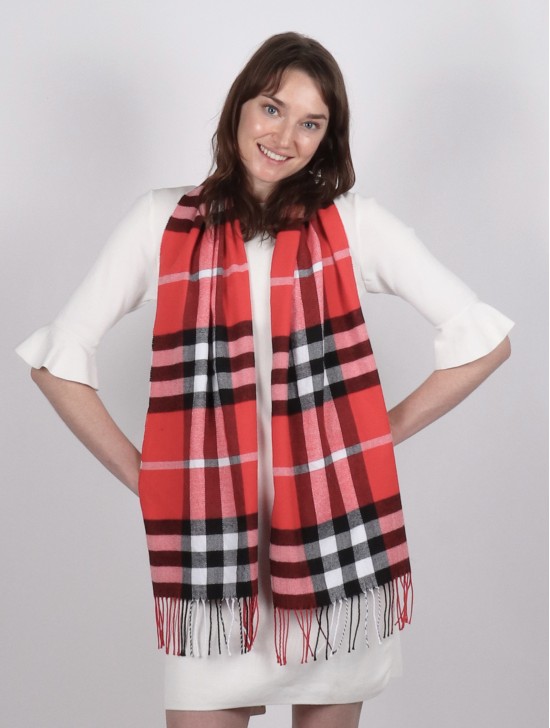 Fashion Plaid Premium Scarf